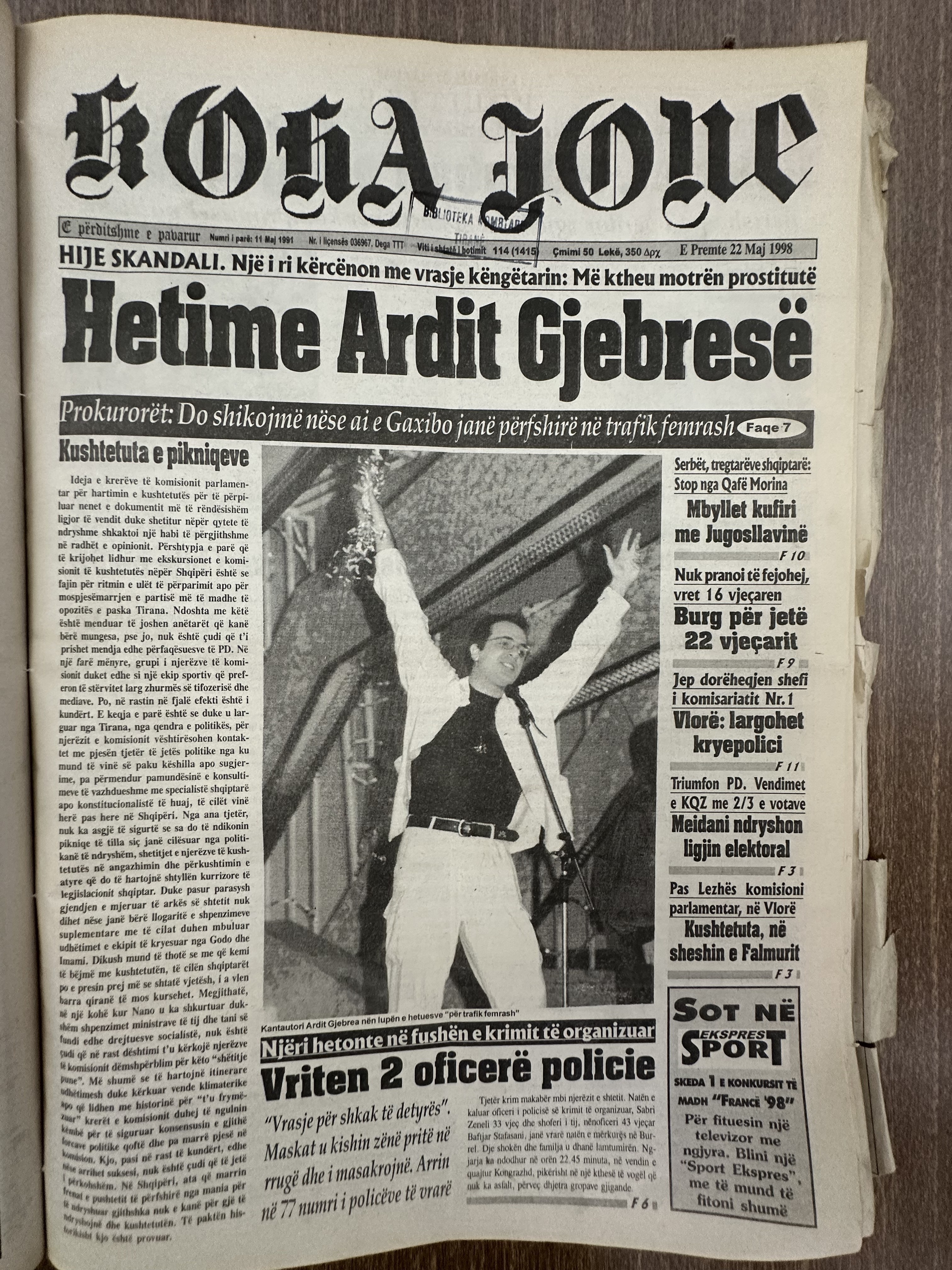 Koha Jonë 1998-05-22